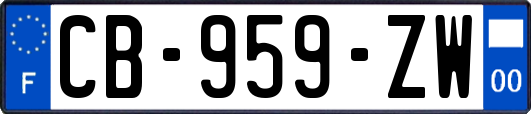 CB-959-ZW