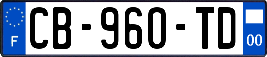 CB-960-TD