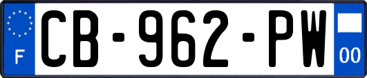 CB-962-PW