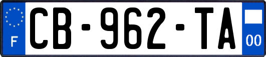CB-962-TA
