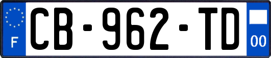 CB-962-TD