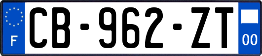 CB-962-ZT