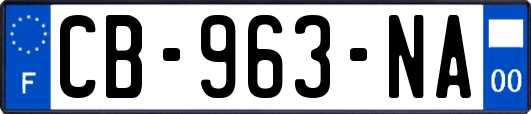 CB-963-NA