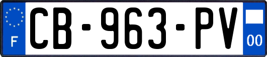CB-963-PV
