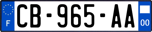 CB-965-AA