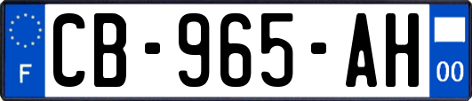 CB-965-AH