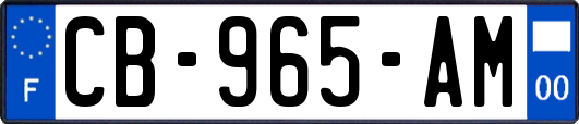 CB-965-AM