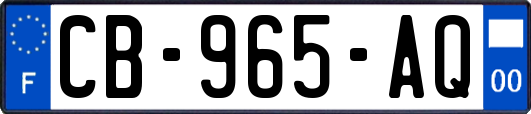 CB-965-AQ