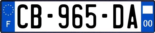 CB-965-DA