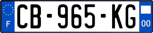 CB-965-KG