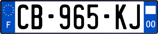CB-965-KJ