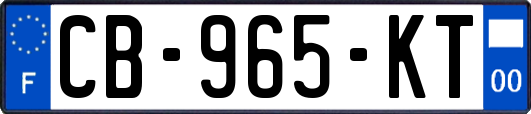 CB-965-KT