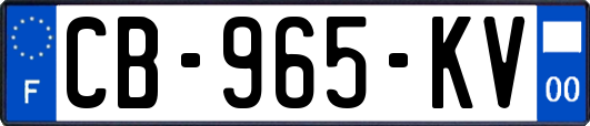 CB-965-KV