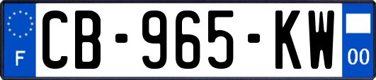 CB-965-KW