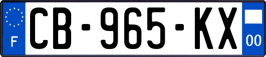 CB-965-KX