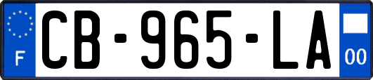 CB-965-LA