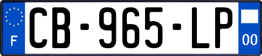 CB-965-LP