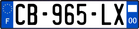 CB-965-LX