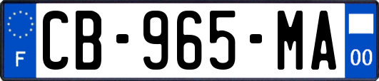 CB-965-MA