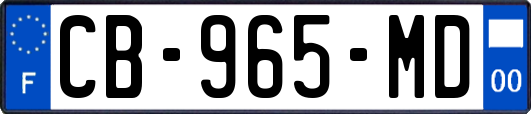 CB-965-MD