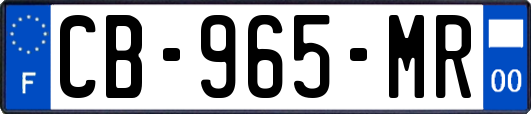 CB-965-MR