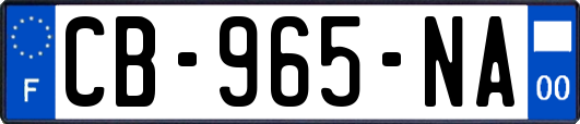 CB-965-NA