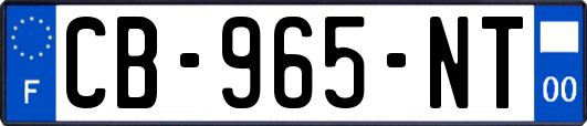 CB-965-NT