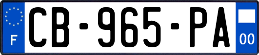CB-965-PA