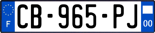 CB-965-PJ