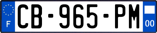 CB-965-PM