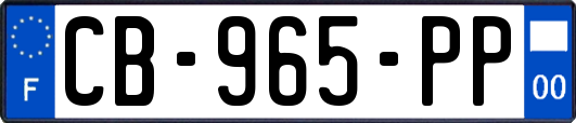 CB-965-PP