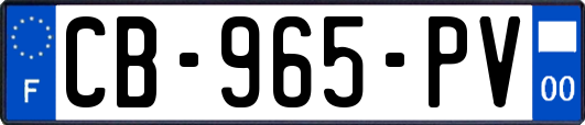 CB-965-PV