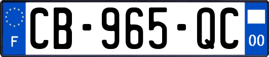 CB-965-QC