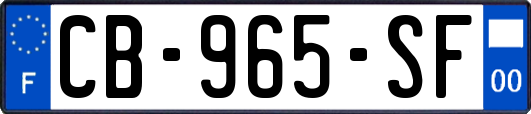 CB-965-SF