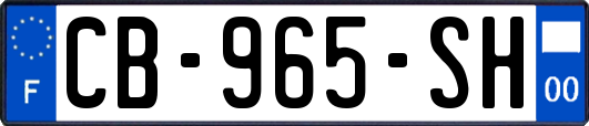 CB-965-SH