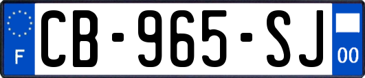 CB-965-SJ