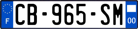 CB-965-SM