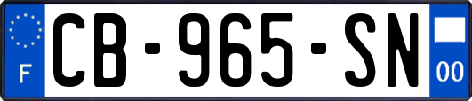 CB-965-SN
