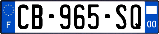 CB-965-SQ