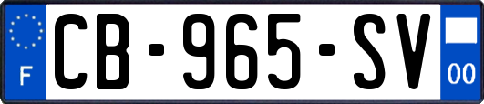 CB-965-SV