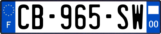 CB-965-SW