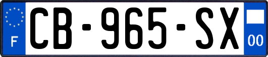 CB-965-SX