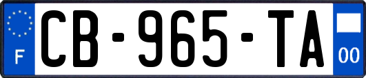 CB-965-TA