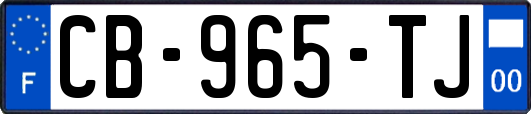 CB-965-TJ