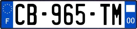 CB-965-TM