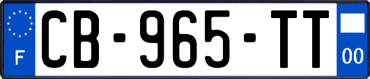 CB-965-TT