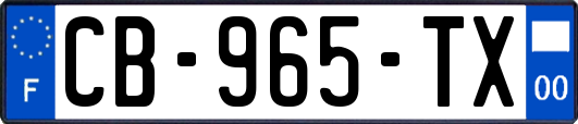 CB-965-TX