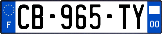CB-965-TY