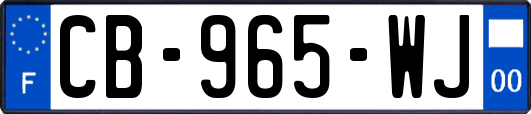 CB-965-WJ