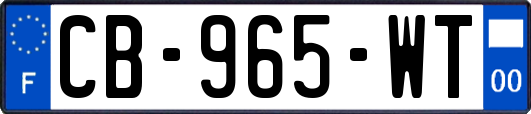 CB-965-WT